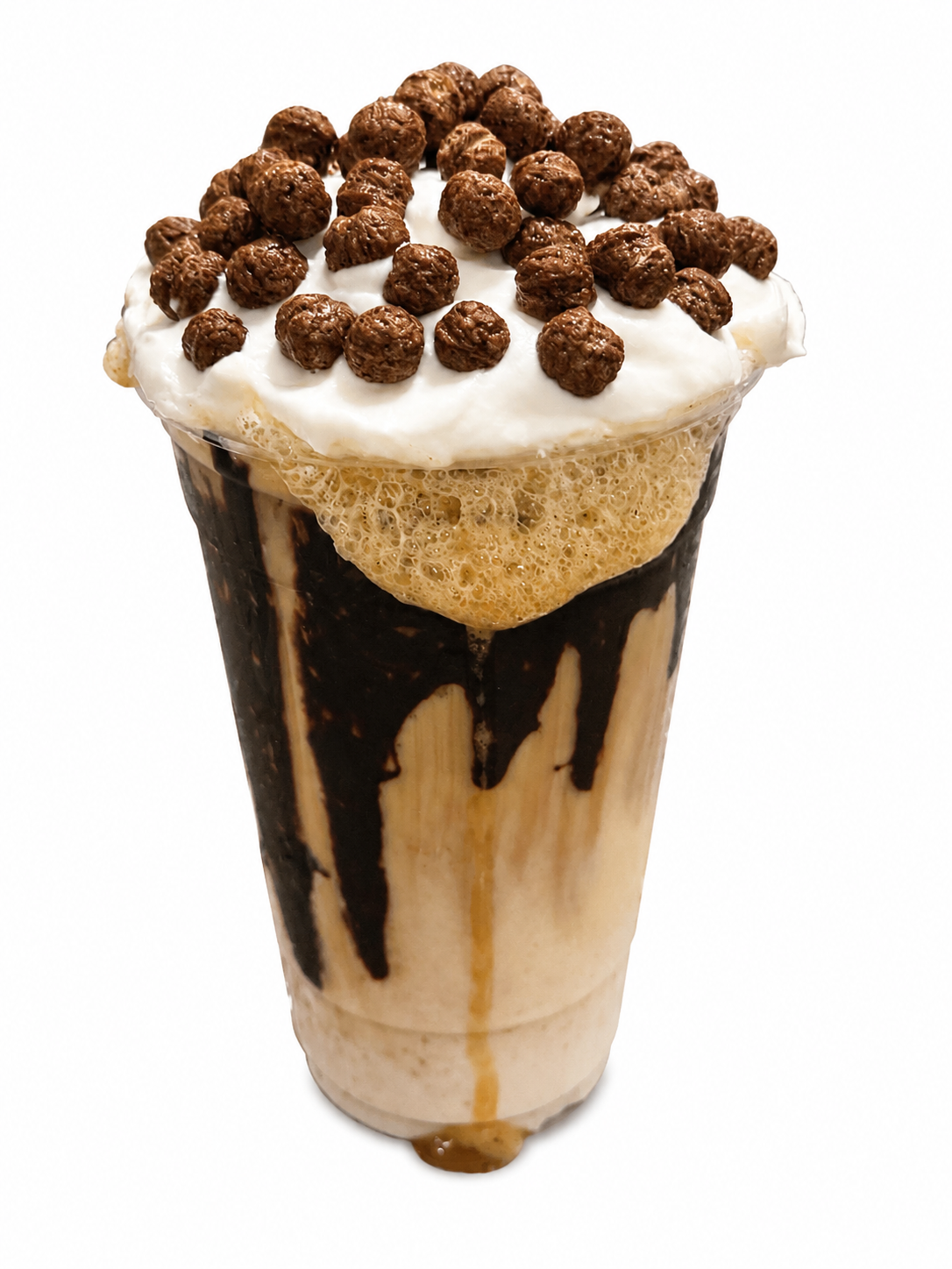 Cocoa Puffs Iced Latte
