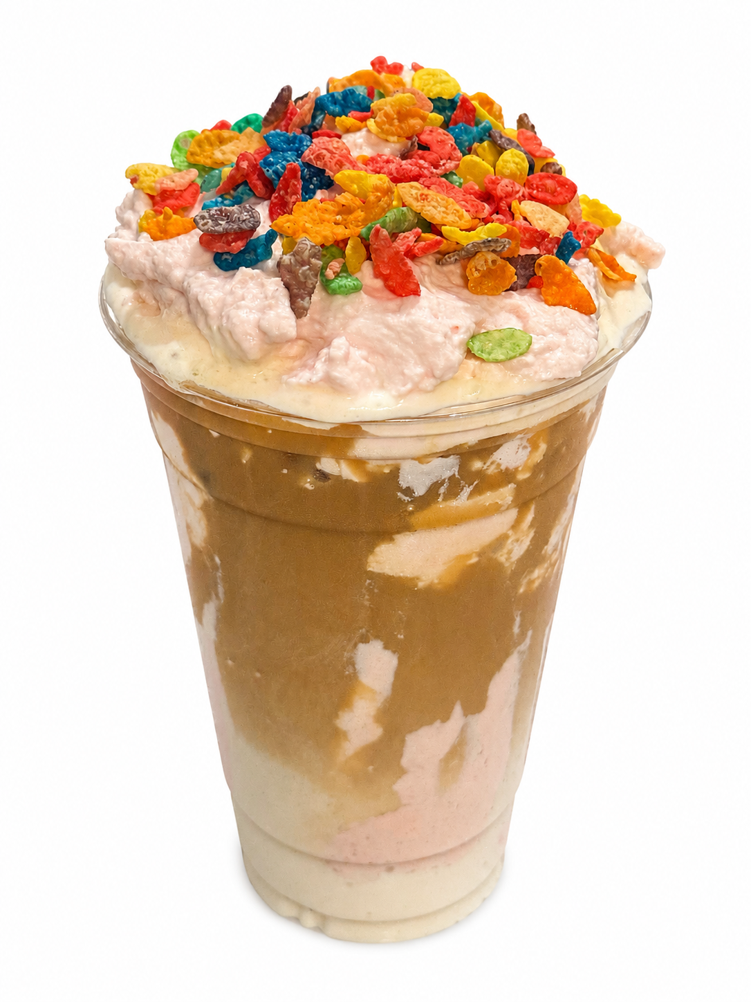 Fruity Pebbles Iced Latte